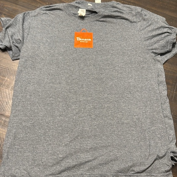 BUNDLE OF 3 Panera Bread Gray Short Sleeve Gildan Unisex T-Shirts Large LIKE NEW - Picture 9 of 9